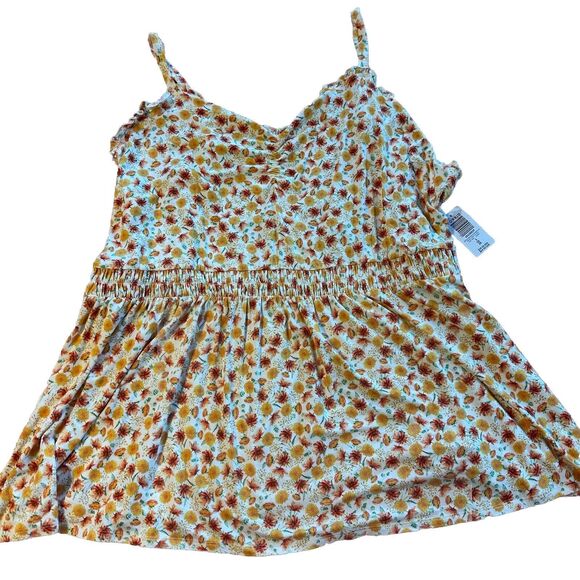 NWT  Torrid Super Soft Sweetheart Ruched Babydoll Top size 5x Plus Sized - Picture 1 of 5